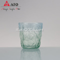 Modello del ghiacciaio Cuppa di bicchiere di vetro smerigliato